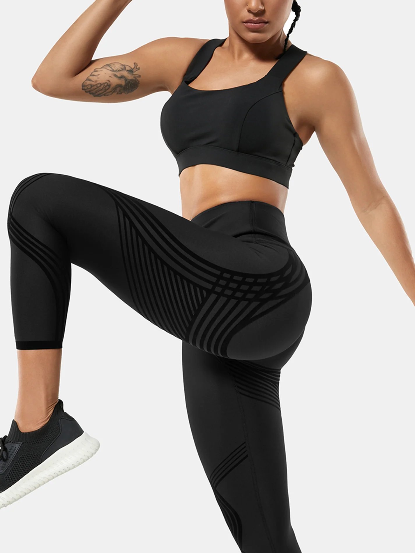 Body Sculpt 7/8 Leggings (Reversible Wear) - Image 19
