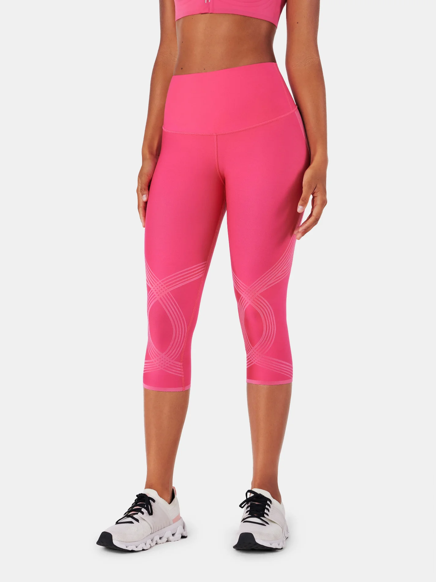 Body Sculpt Capri Leggings (Reversible Wear) - Image 55