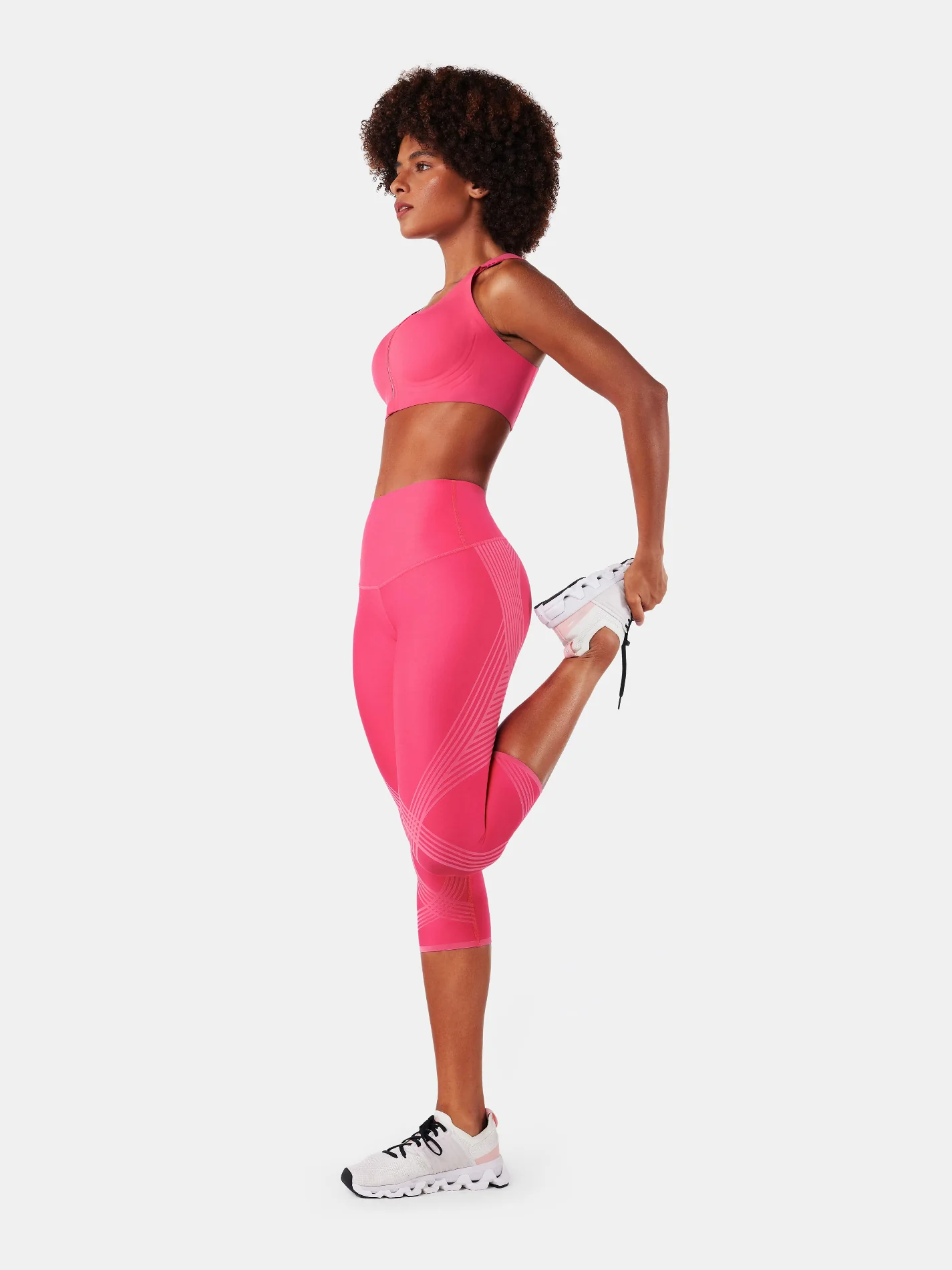 Body Sculpt Capri Leggings (Reversible Wear) - Image 57