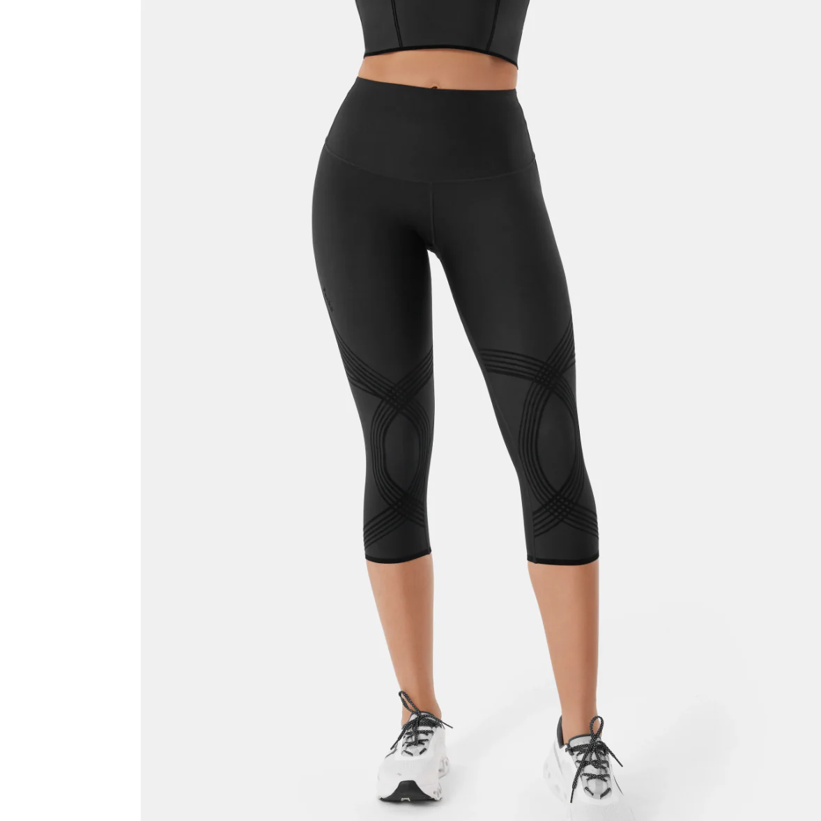 Body Sculpt Capri Leggings (Reversible Wear) - Image 61
