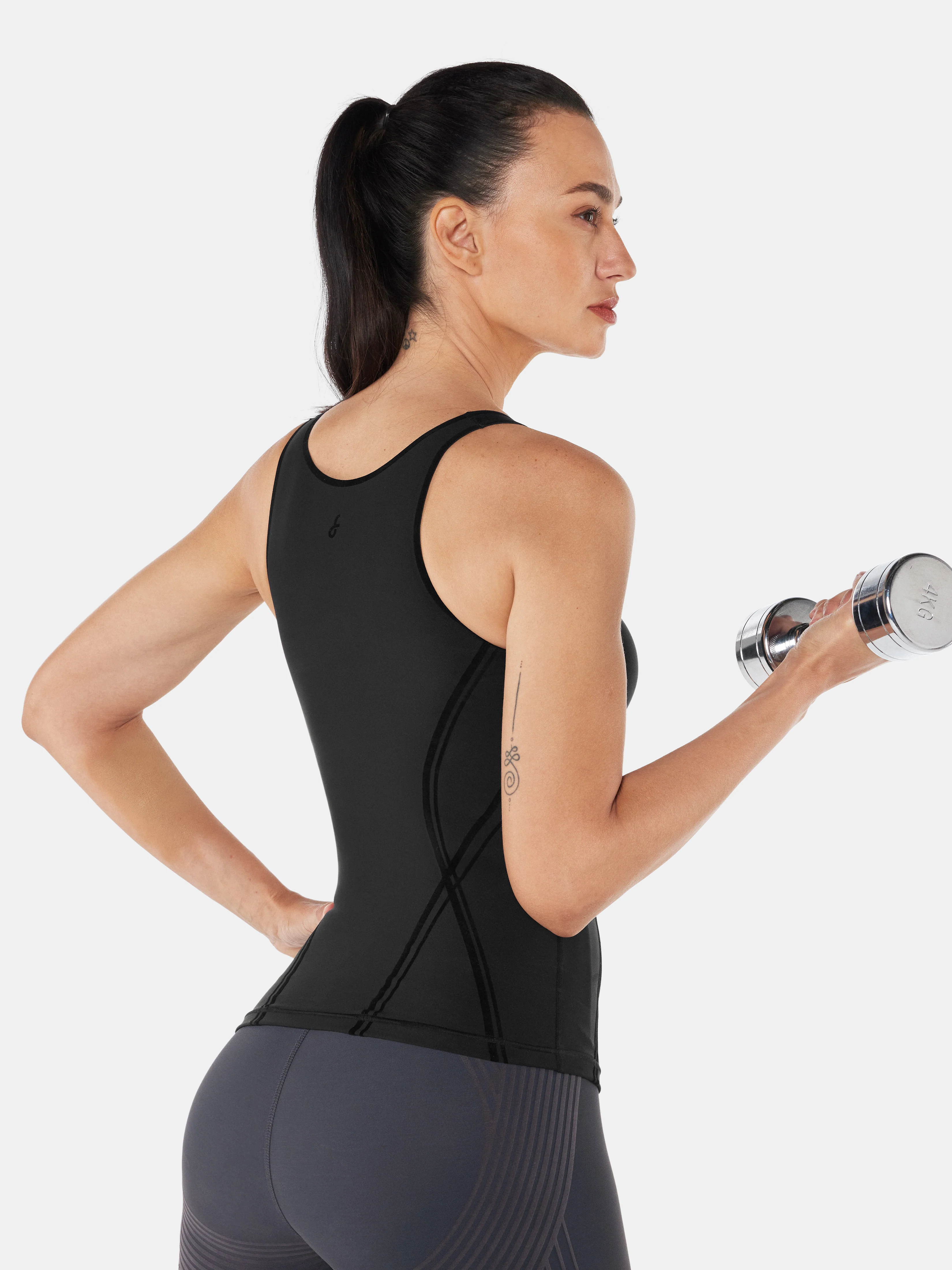 Body Sculpt Long Bra Tank - Image 21