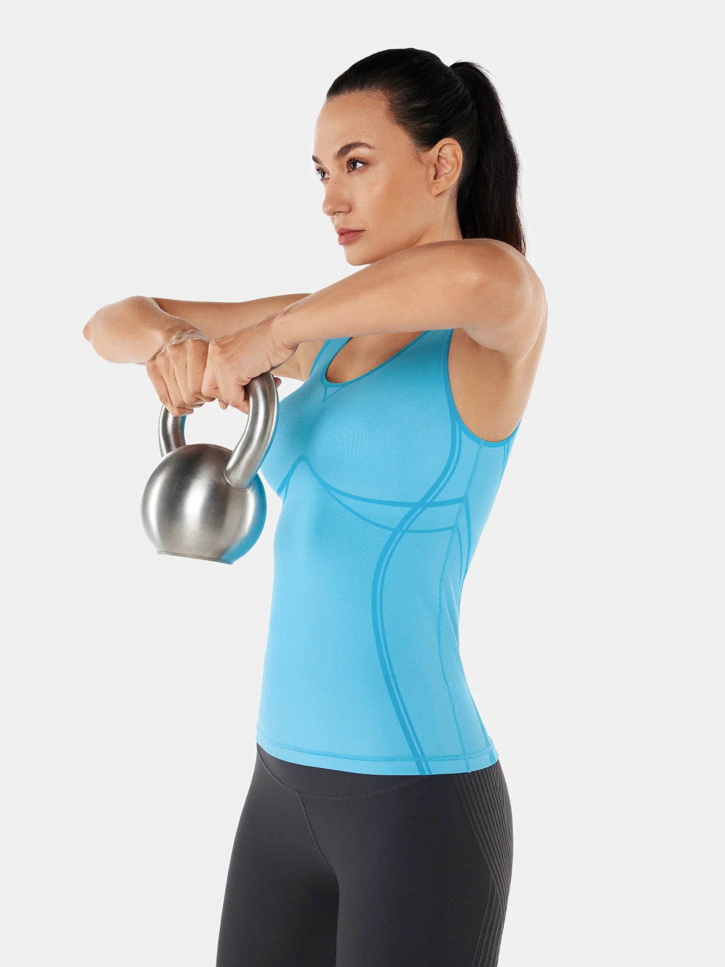 Body Sculpt Long Bra Tank - Image 44