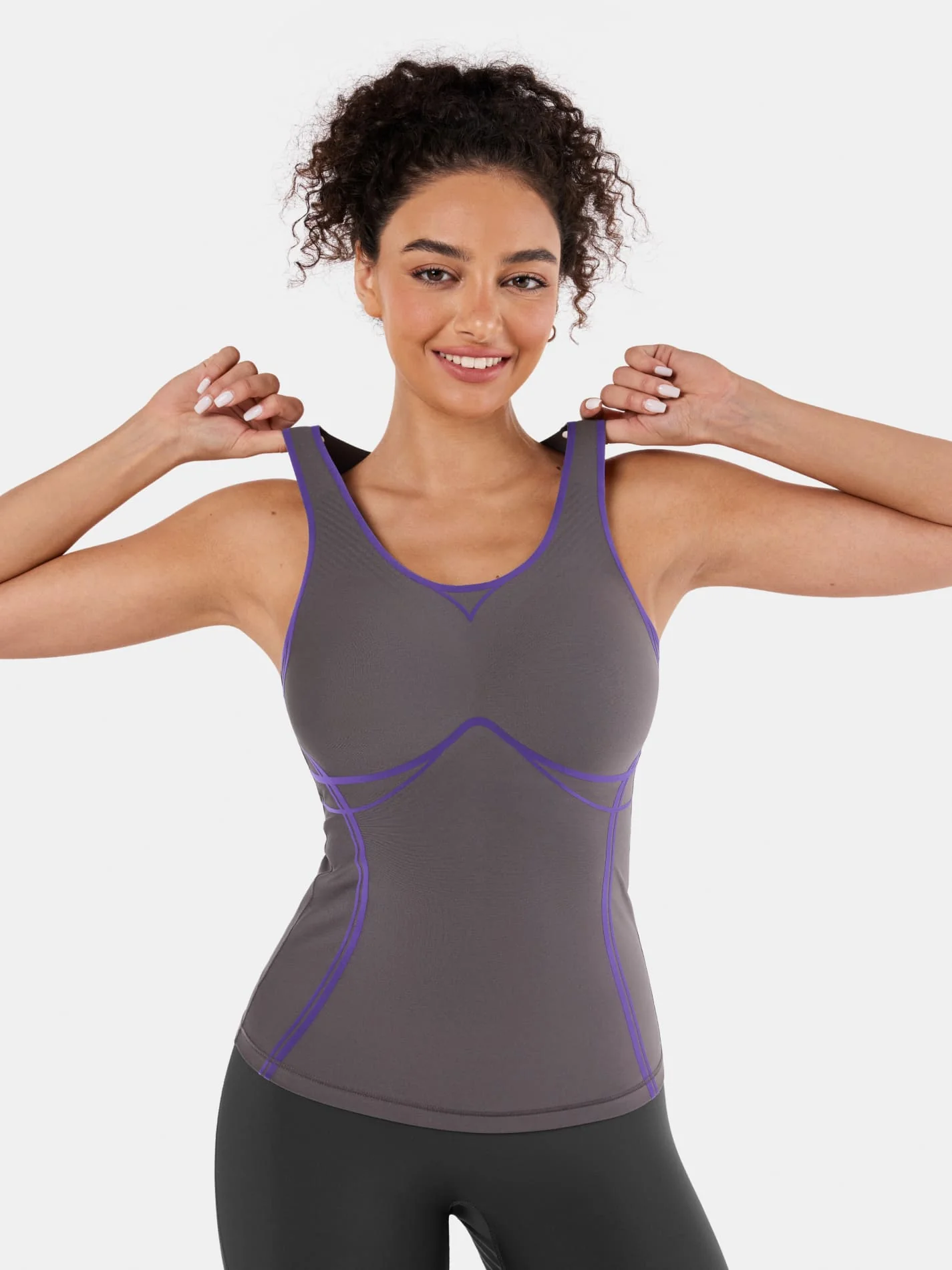 Body Sculpt Long Bra Tank - Image 62