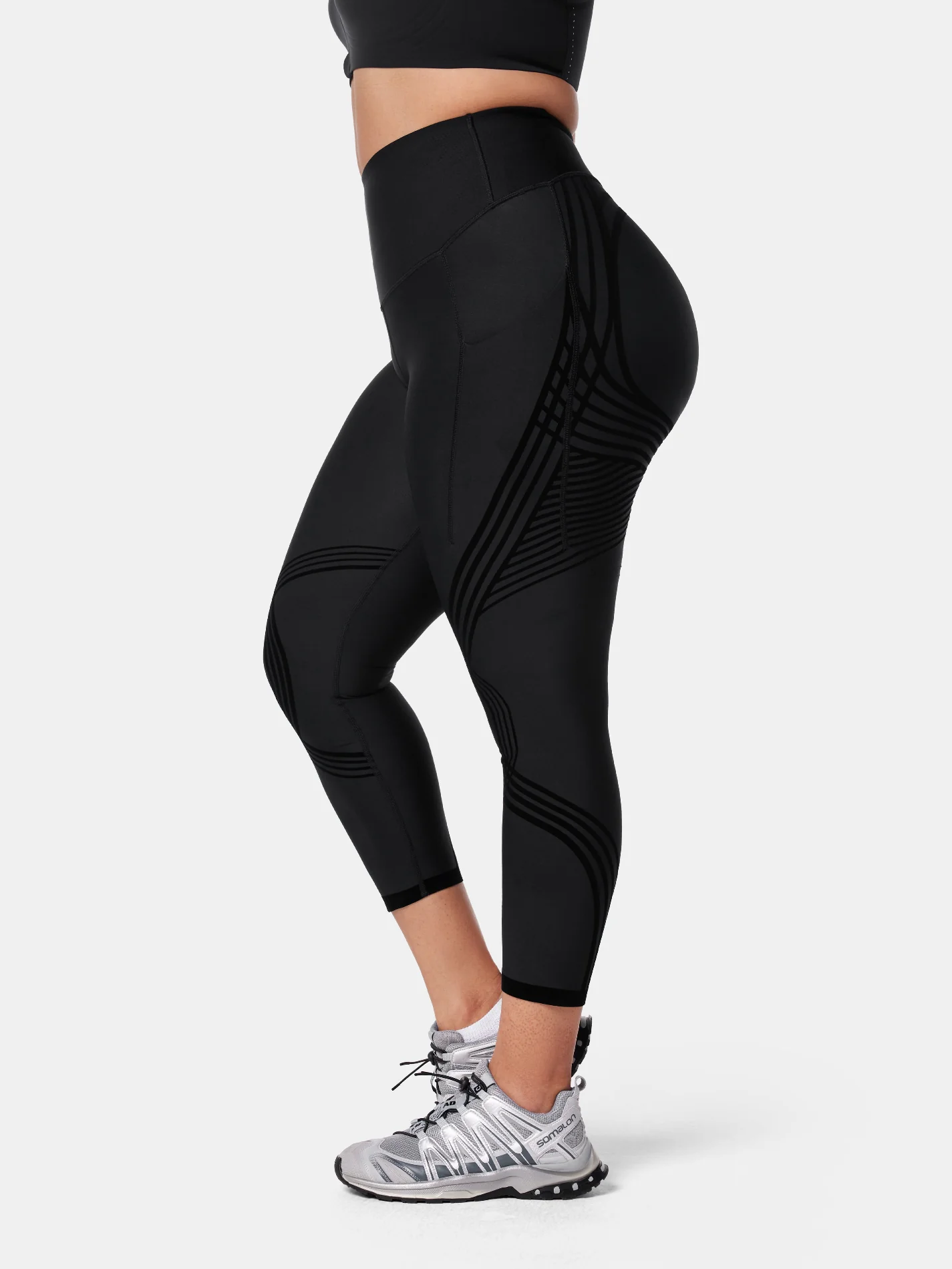 Body Sculpt Side Pocket 7/8 Leggings - Image 100