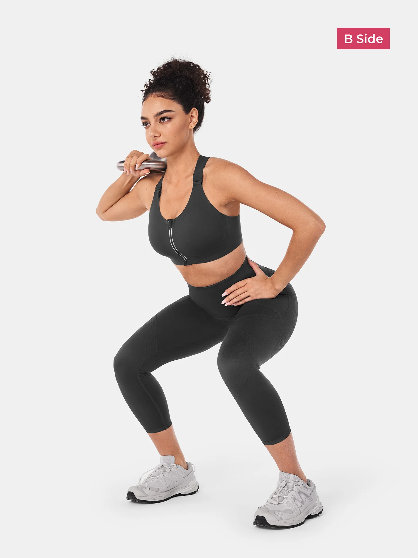 Body Sculpt Side Pocket 7/8 Leggings 2.0 (Reversible Wear) - Image 11