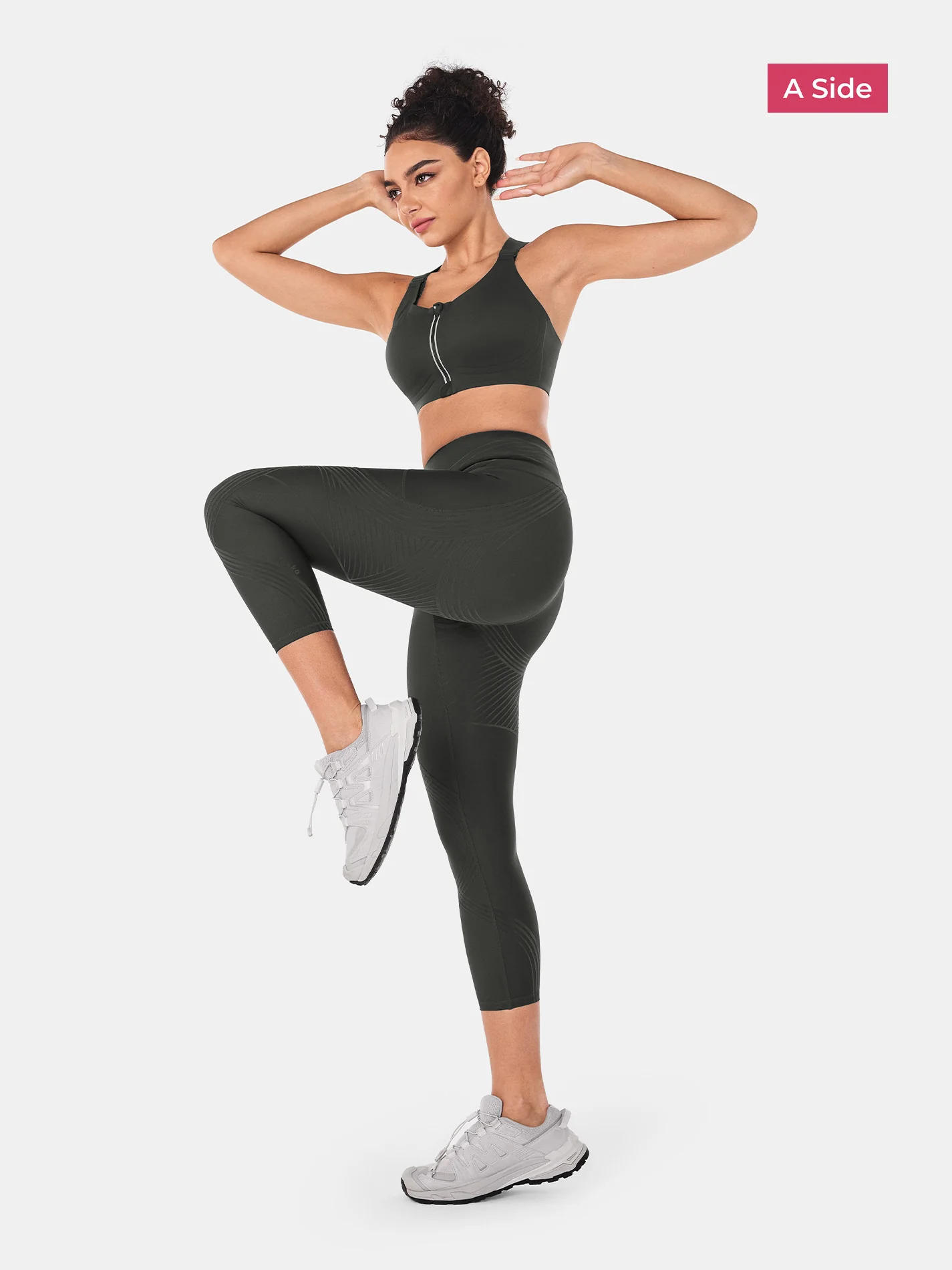 Body Sculpt Side Pocket 7/8 Leggings 2.0 (Reversible Wear) - Image 13