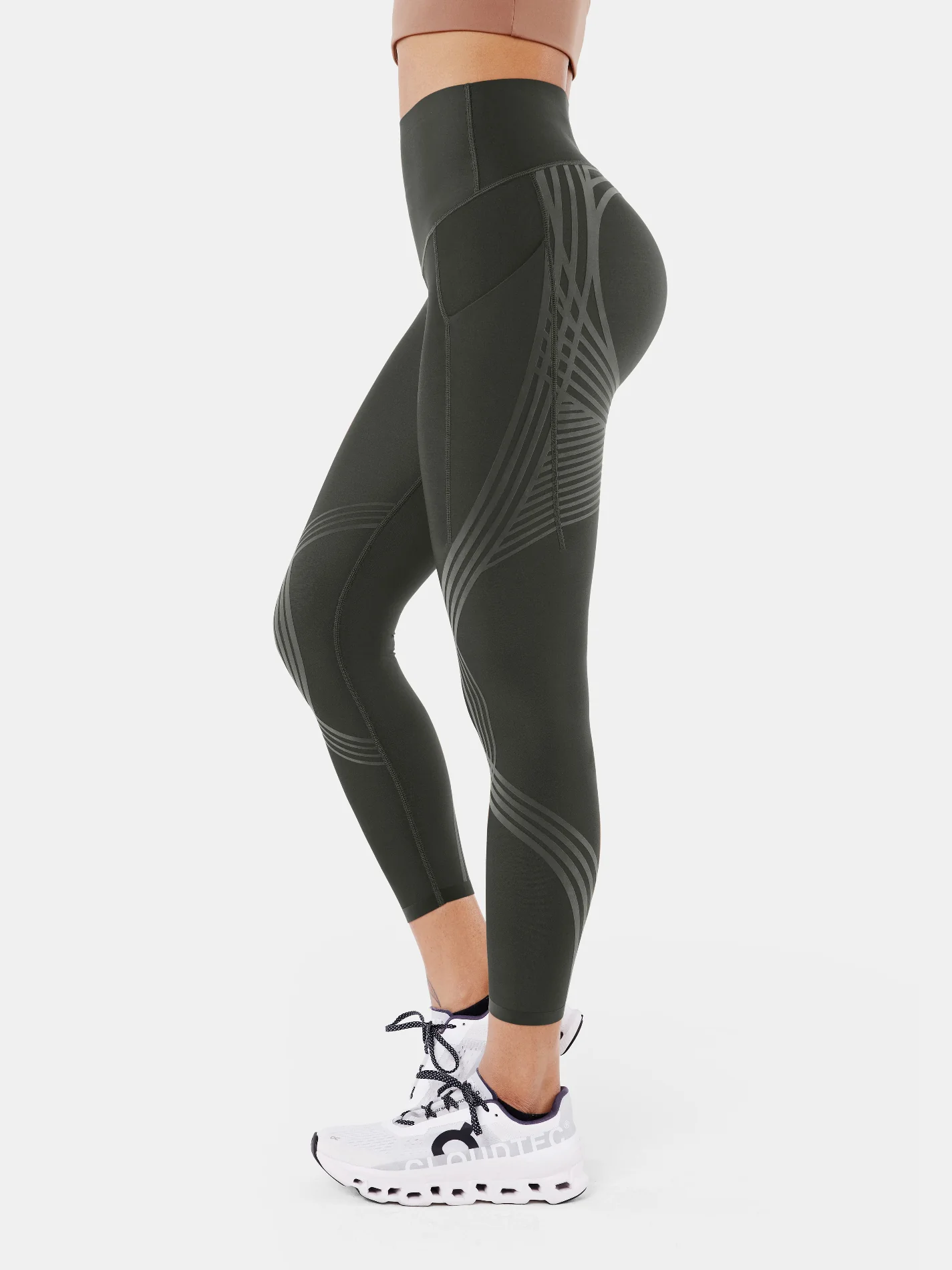 Body Sculpt Side Pocket 7/8 Leggings - Image 49
