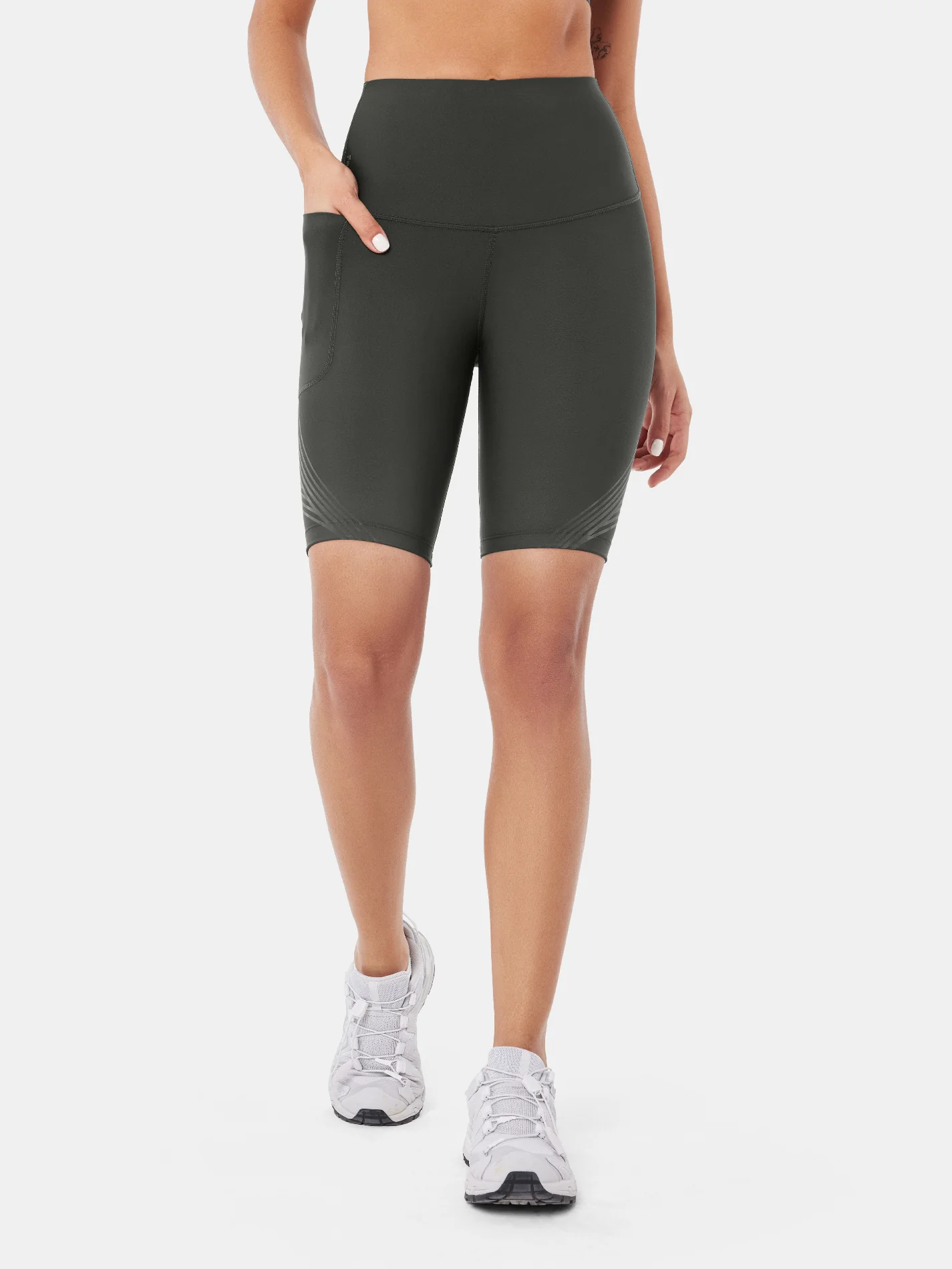 Body Sculpt Side Pocket 9" Biker Shorts (Reversible Wear) - Image 23
