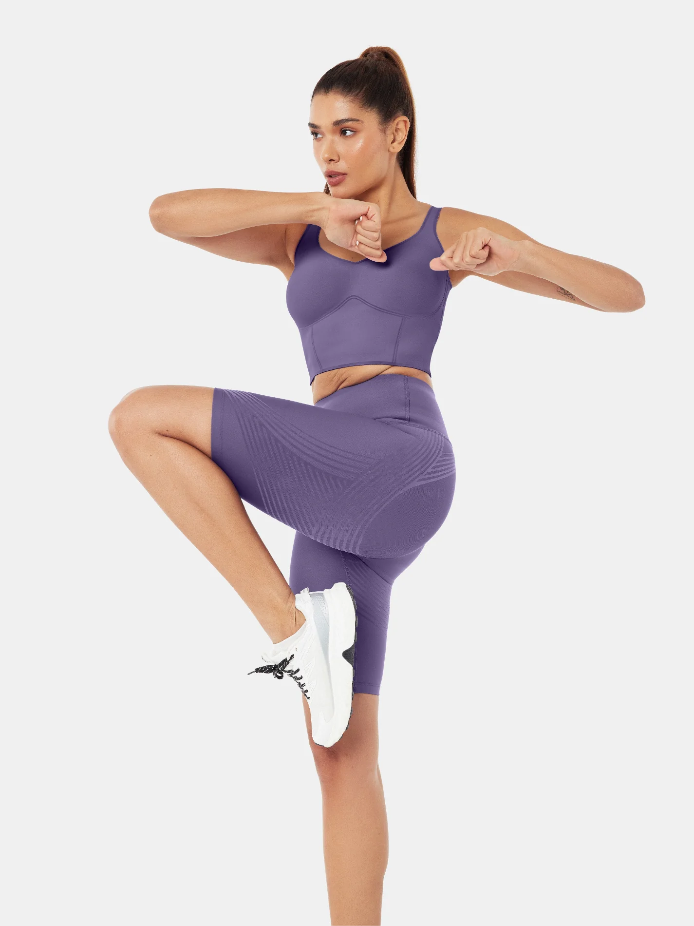 Body Sculpt Side Pocket 9" Biker Shorts (Reversible Wear) - Image 37