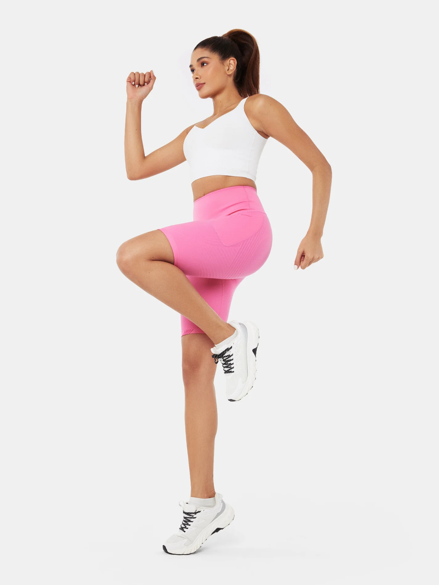 Body Sculpt Side Pocket 9" Biker Shorts (Reversible Wear) - Image 7