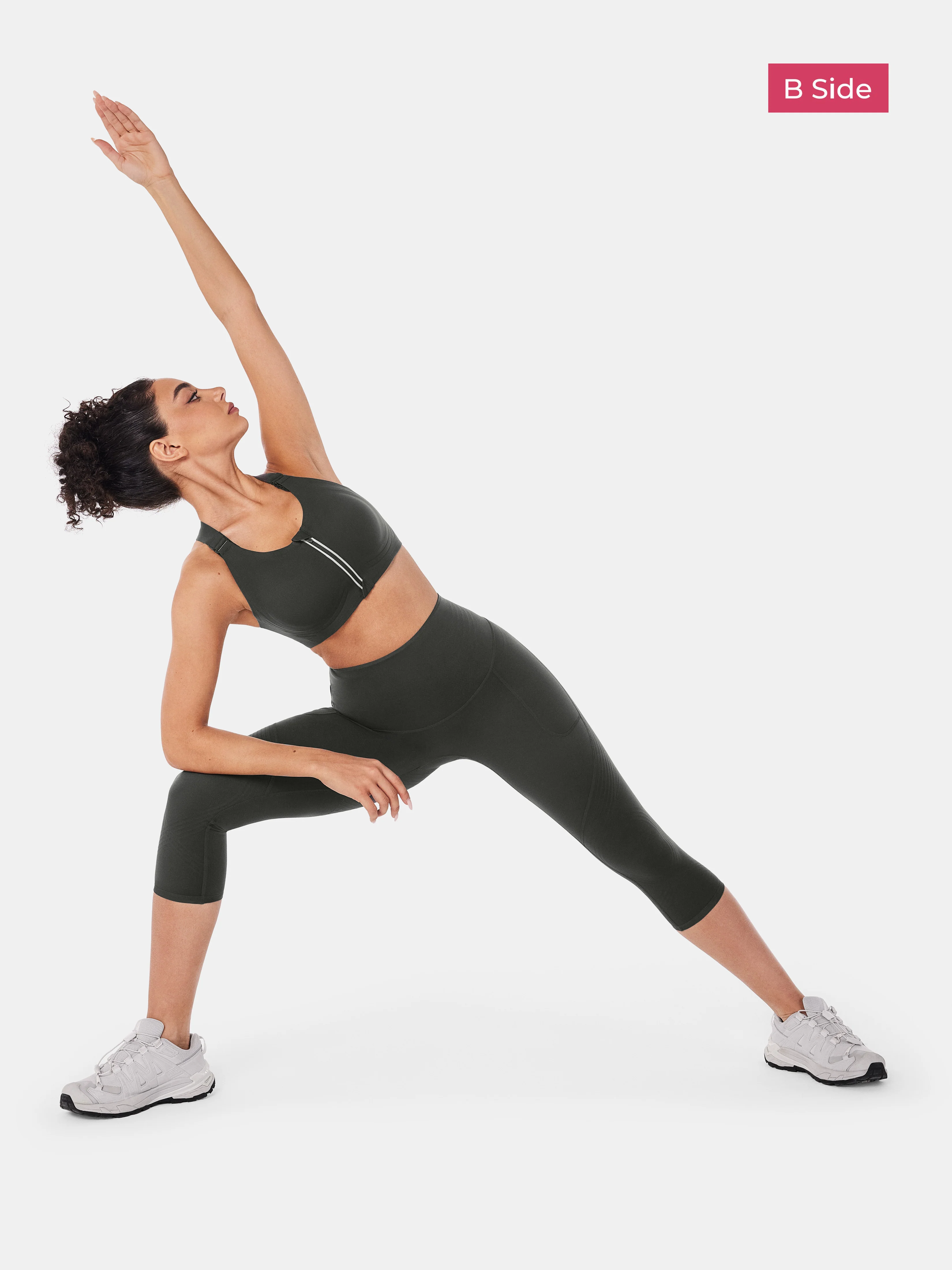 Body Sculpt Side Pocket Capri Leggings - Image 55