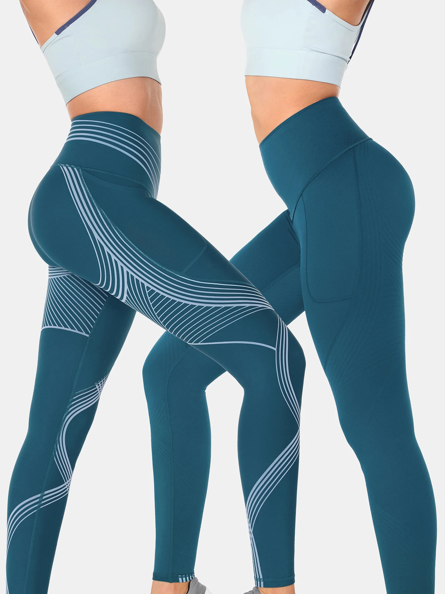 Body Sculpt Side Pocket Leggings 2.0 (Reversible Wear) - Image 28