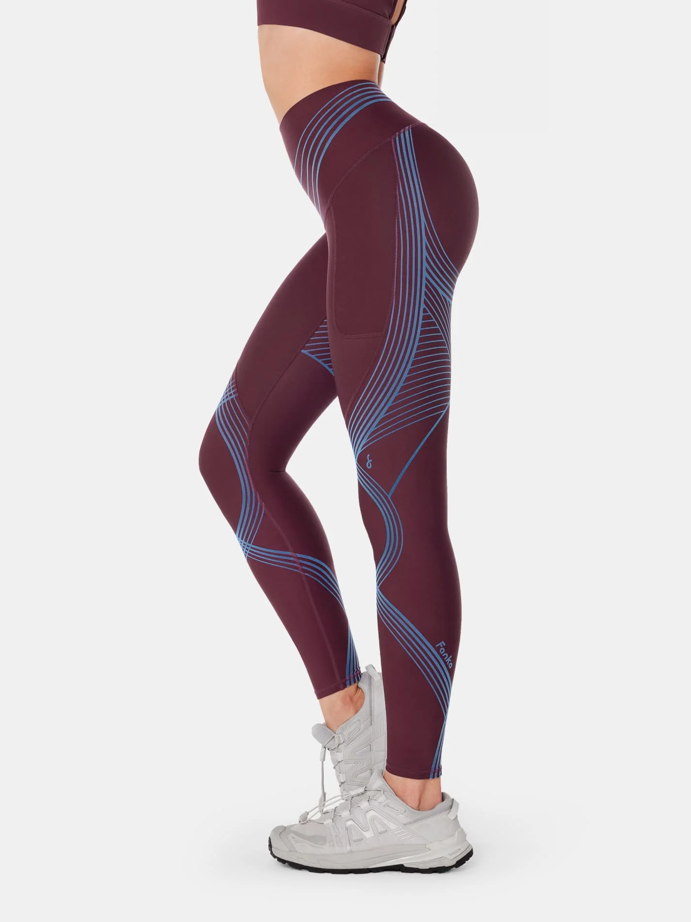 Body Sculpt Side Pocket Leggings 2.0 (Reversible Wear) - Image 8