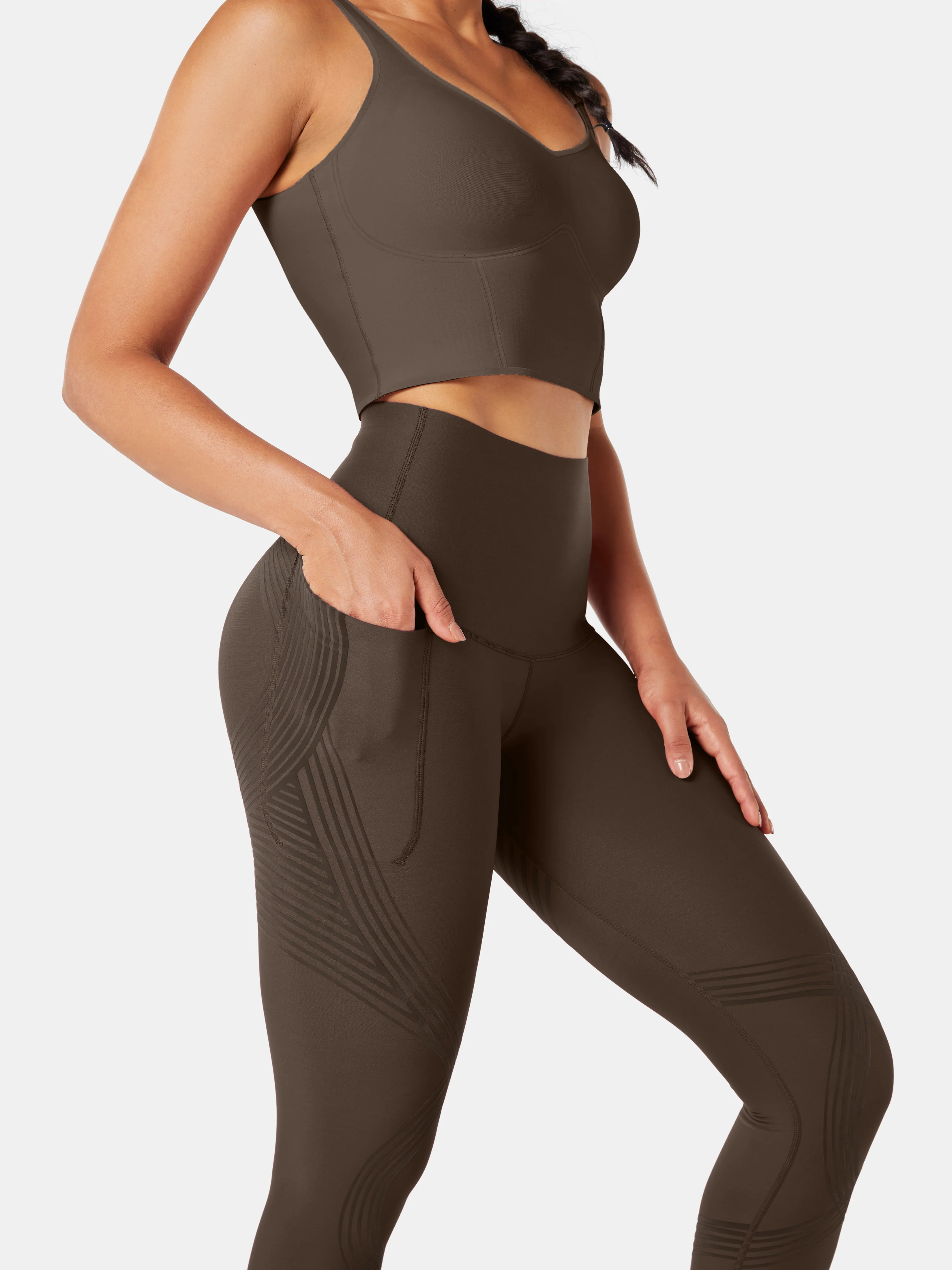 Body Sculpt Side Pocket Leggings - Image 179