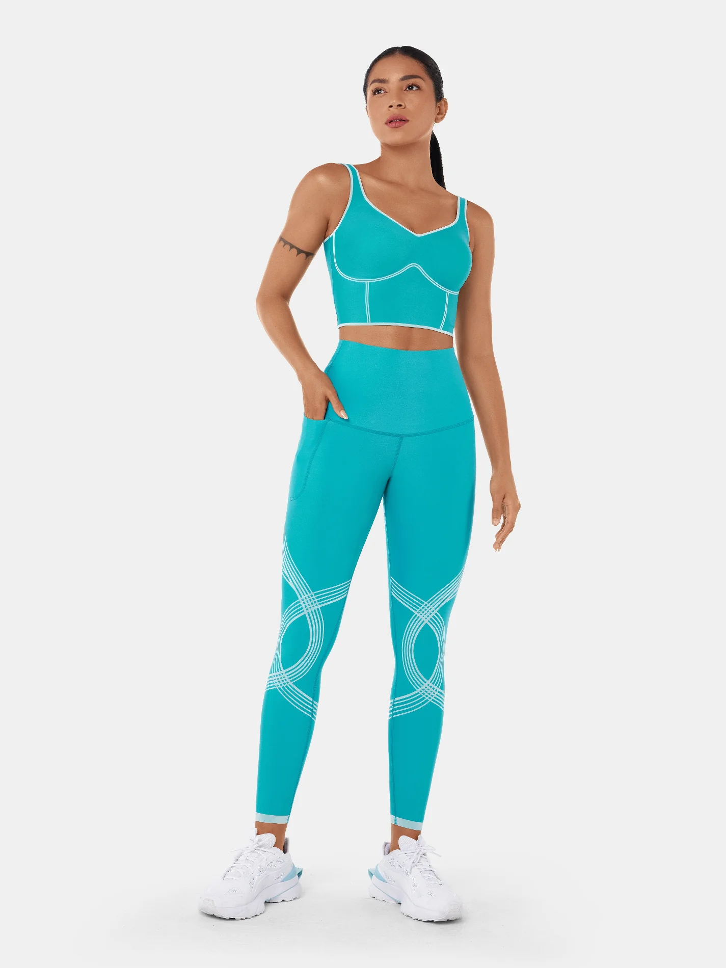 Body Sculpt Side Pocket Leggings - Image 25