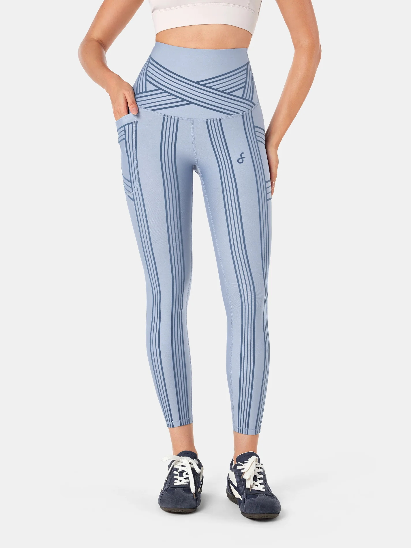PowerBand Resistance 7/8 Leggings (Reversible Wear) - Image 48