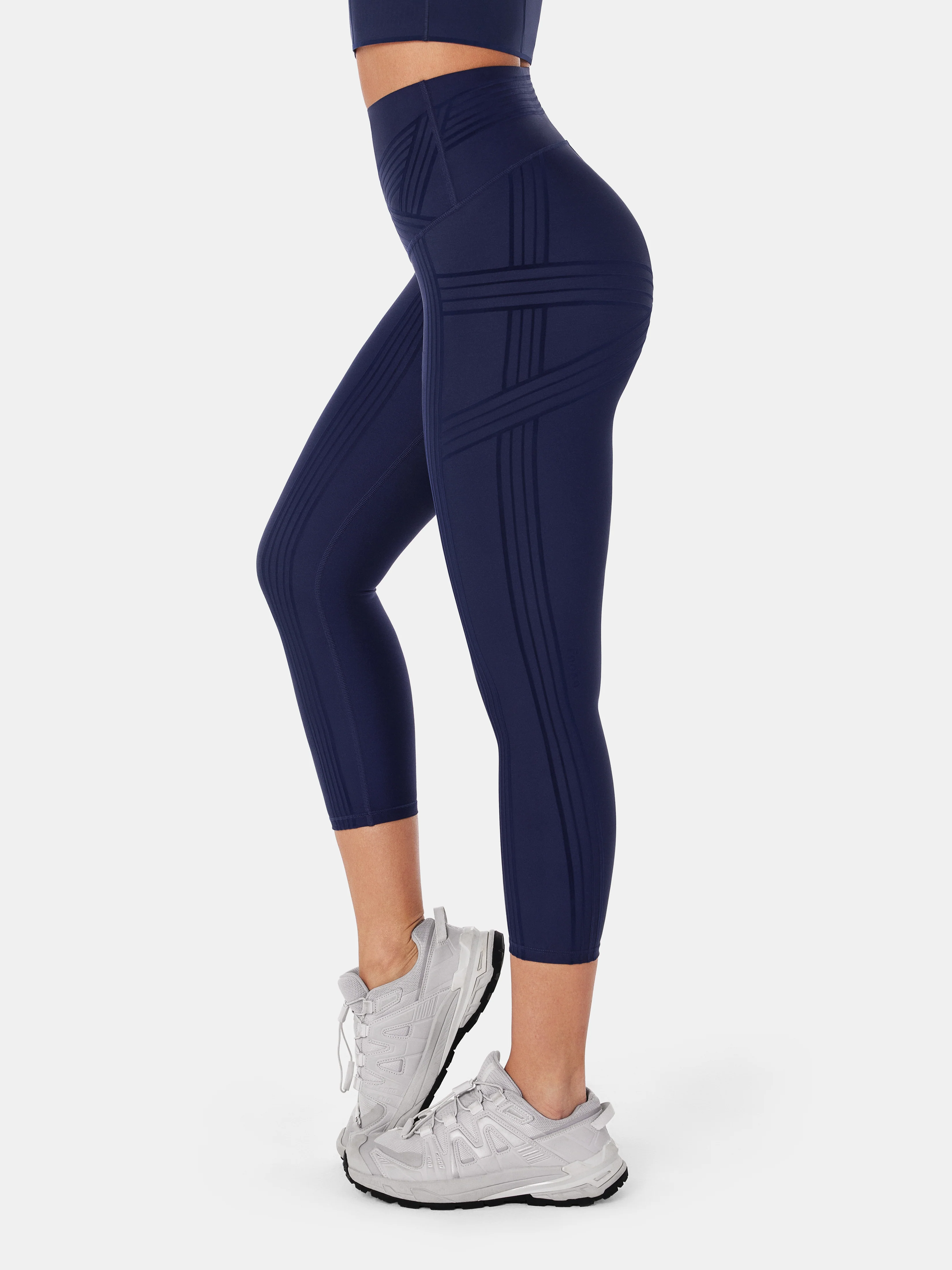 PowerBand Resistance 7/8 Leggings (Reversible Wear) - Image 58